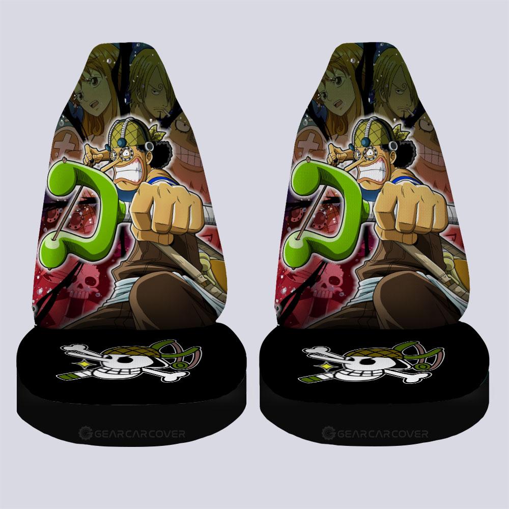 Usopp Car Seat Covers Custom Car Accessories For Fans - Gearcarcover - 4