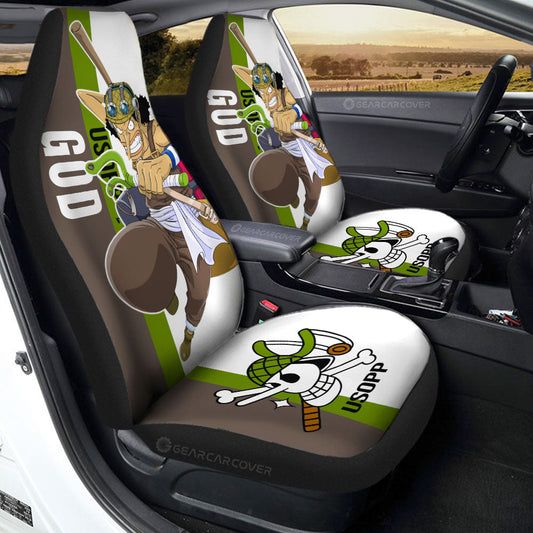 Usopp Car Seat Covers Custom Car Accessories For Fans - Gearcarcover - 1