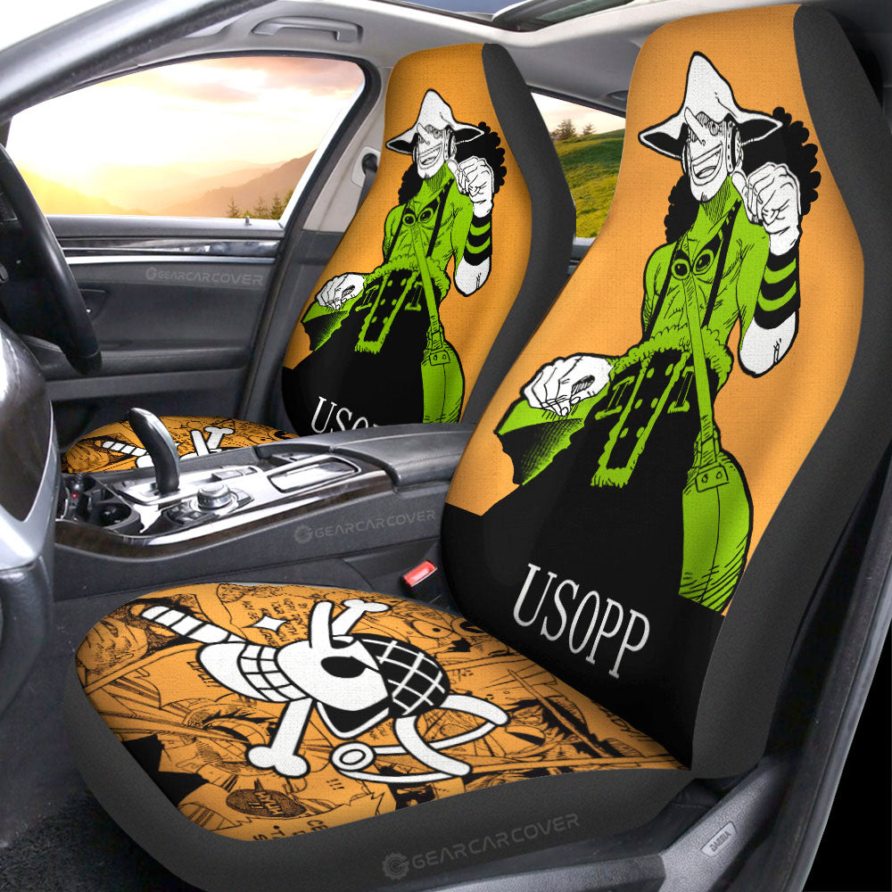 Usopp Car Seat Covers Custom Car Accessories - Gearcarcover - 3