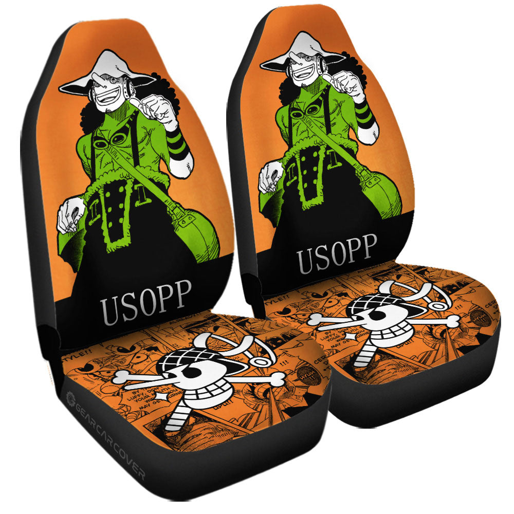 Usopp Car Seat Covers Custom Car Accessories - Gearcarcover - 1