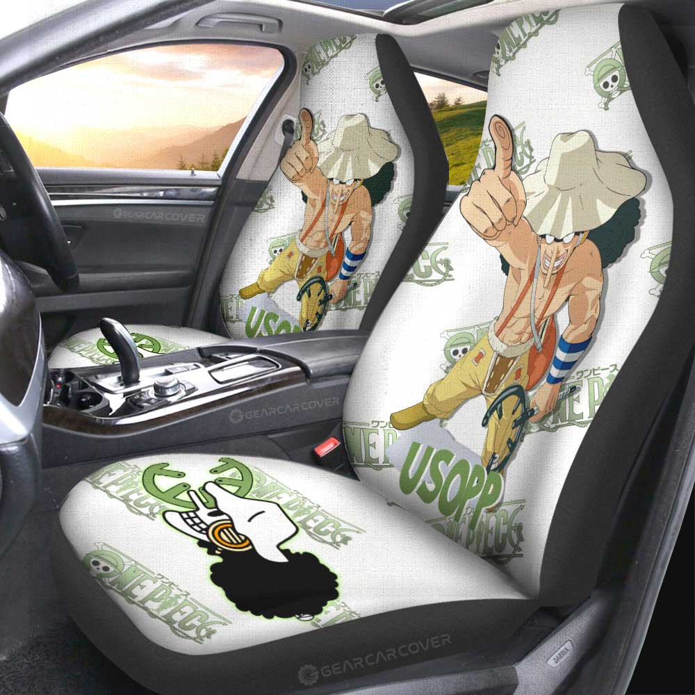 Usopp Car Seat Covers Custom - Gearcarcover - 2