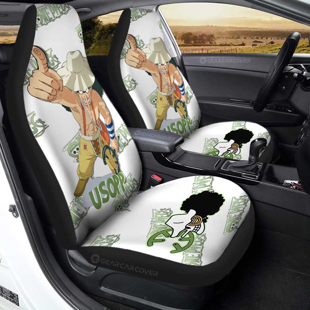 Usopp Car Seat Covers Custom - Gearcarcover - 1