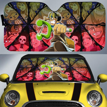 Usopp Car Sunshade Custom Car Accessories For Fans - Gearcarcover - 1