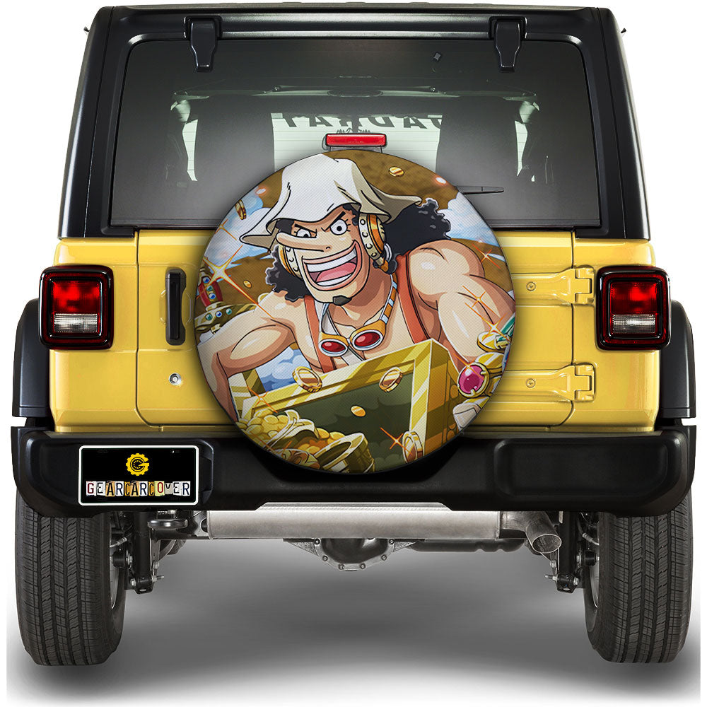 Usopp Spare Tire Cover Custom Car Accessoriess - Gearcarcover - 1