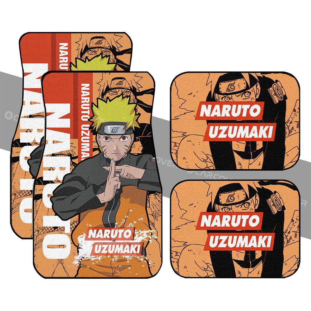 Uzumaki Anime Car Floor Mats Custom Car Interior Accessories - Gearcarcover - 1