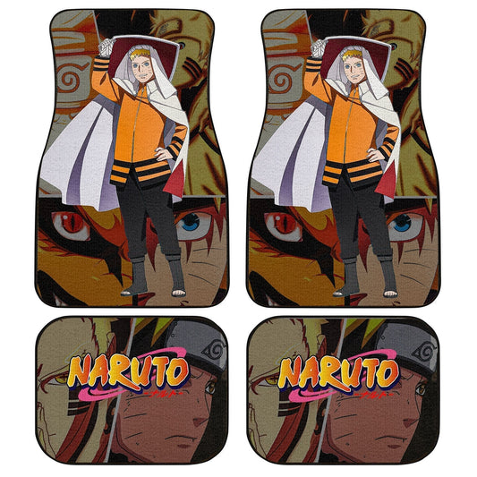 Uzumaki Car Floor Mats Custom Anime Car Interior Accessories - Gearcarcover - 1