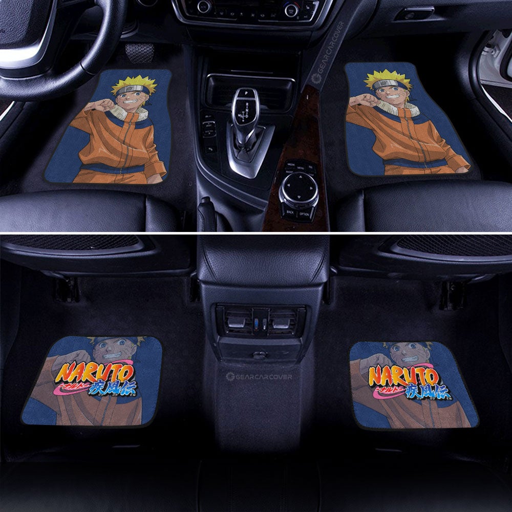 Uzumaki Car Floor Mats Custom Anime - Gearcarcover - 3