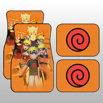 Uzumaki Car Floor Mats Custom Car Accessories For Fans - Gearcarcover - 1