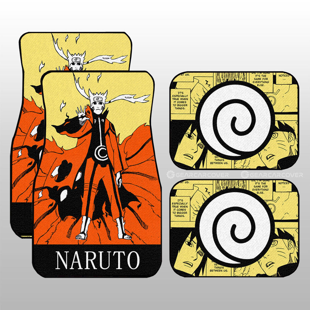 Uzumaki Car Floor Mats Custom Car Accessories - Gearcarcover - 3