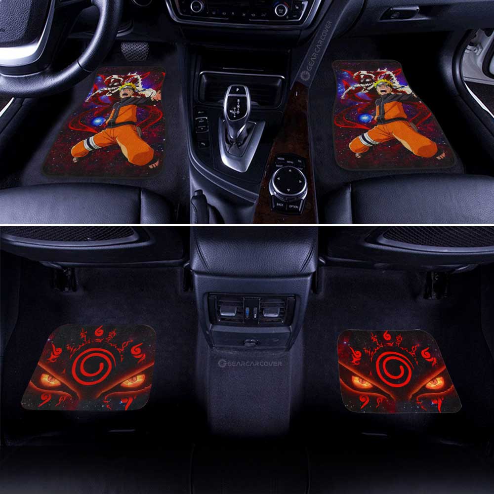 Uzumaki Car Floor Mats Custom Galaxy Style Car Accessories For Fans - Gearcarcover - 3