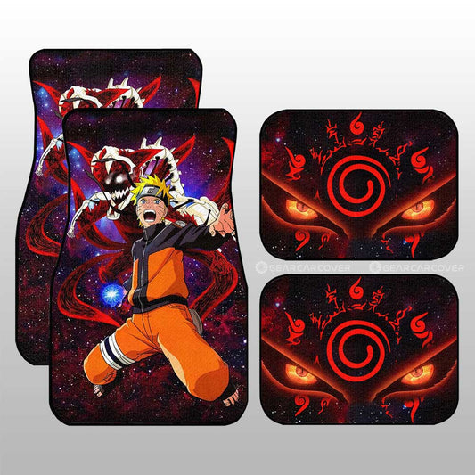 Uzumaki Car Floor Mats Custom Galaxy Style Car Accessories For Fans - Gearcarcover - 1