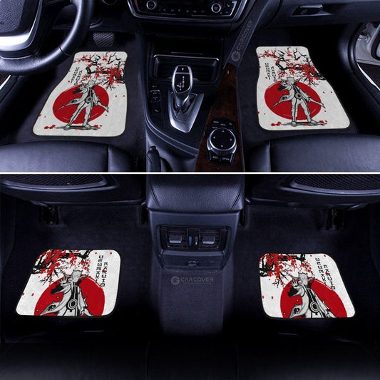 Uzumaki Car Floor Mats Custom Japan Style Anime Car Interior Accessories - Gearcarcover - 2