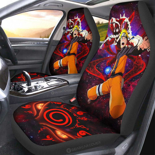 Uzumaki Car Seat Covers Custom Galaxy Style Car Accessories For Fans - Gearcarcover - 2