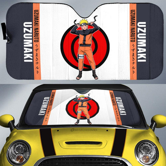 Uzumaki Car Sunshade Custom Anime Car Accessories - Gearcarcover - 1