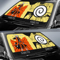 Uzumaki Car Sunshade Custom Anime Car Accessories Manga Color Style - Gearcarcover - 2