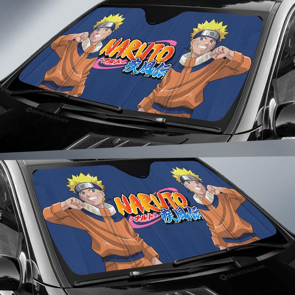 Uzumaki Car Sunshade Custom Anime - Gearcarcover - 2