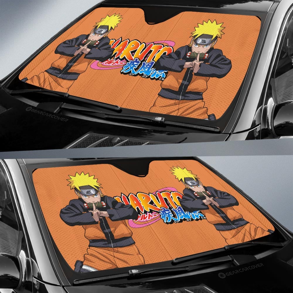 Uzumaki Car Sunshade Custom Anime - Gearcarcover - 2