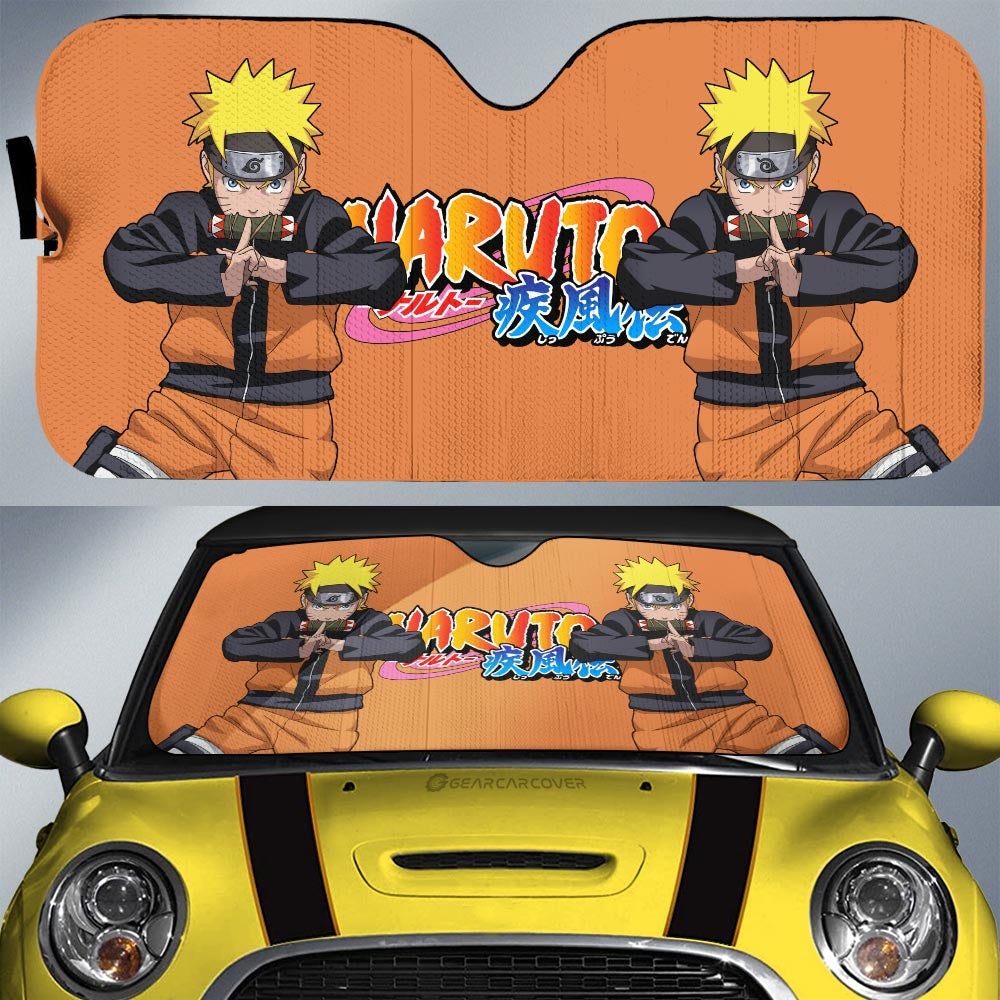 Uzumaki Car Sunshade Custom Anime - Gearcarcover - 1