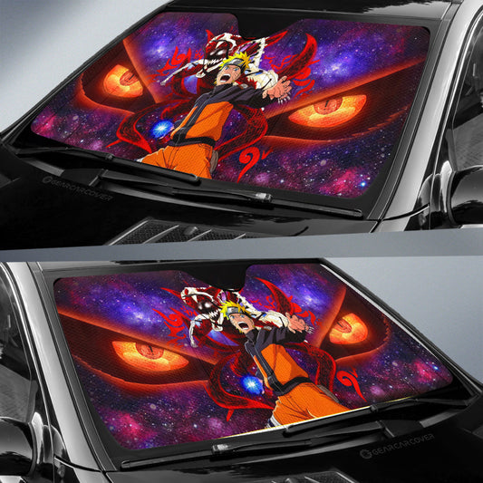 Uzumaki Car Sunshade Custom Galaxy Style Car Accessories For Fans - Gearcarcover - 2