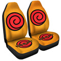 Uzumaki Clan Symbol Car Seat Covers Custom Anime Car Accessories - Gearcarcover - 3