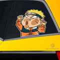 Uzumaki Hitting Glass Car Sticker Custom Naru Car Funny Accessories - Gearcarcover - 2