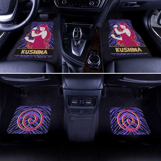 Uzumaki Kushina Car Floor Mats Custom - Gearcarcover - 2