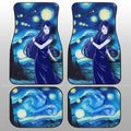 Uzumaki Kushina Car Floor Mats Custom Starry Night Styles - Gearcarcover - 1