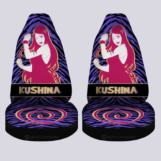 Uzumaki Kushina Car Seat Covers Custom - Gearcarcover - 2