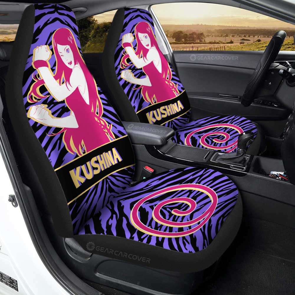 Uzumaki Kushina Car Seat Covers Custom - Gearcarcover - 3