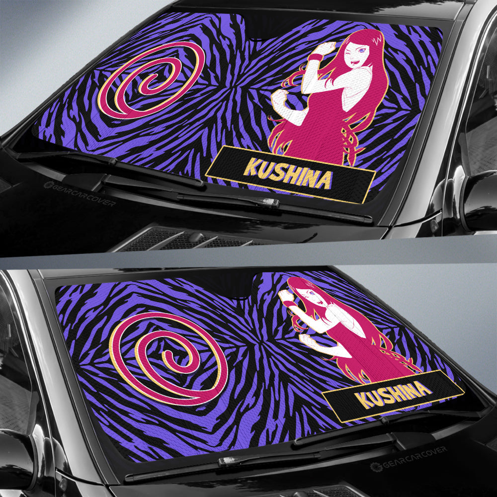 Uzumaki Kushina Car Sunshade Custom - Gearcarcover - 3