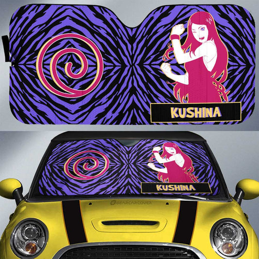 Uzumaki Kushina Car Sunshade Custom - Gearcarcover - 1