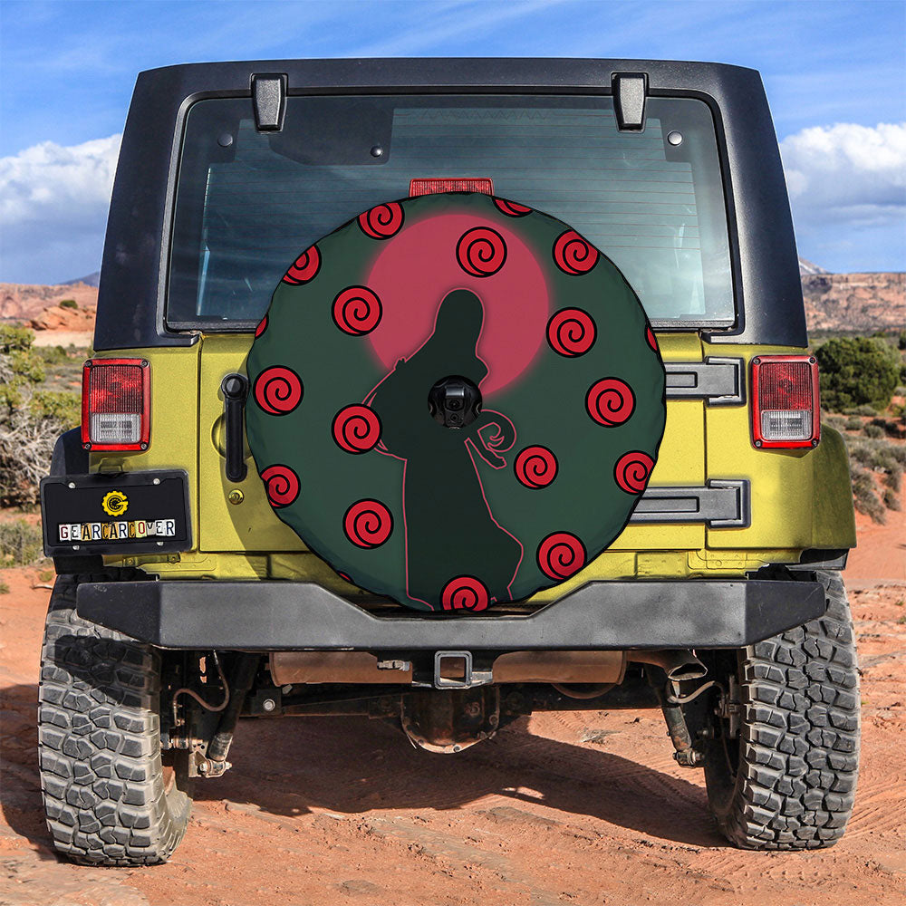 Uzumaki Kushina Spare Tire Covers Camera Hole Collection - Gearcarcover - 3