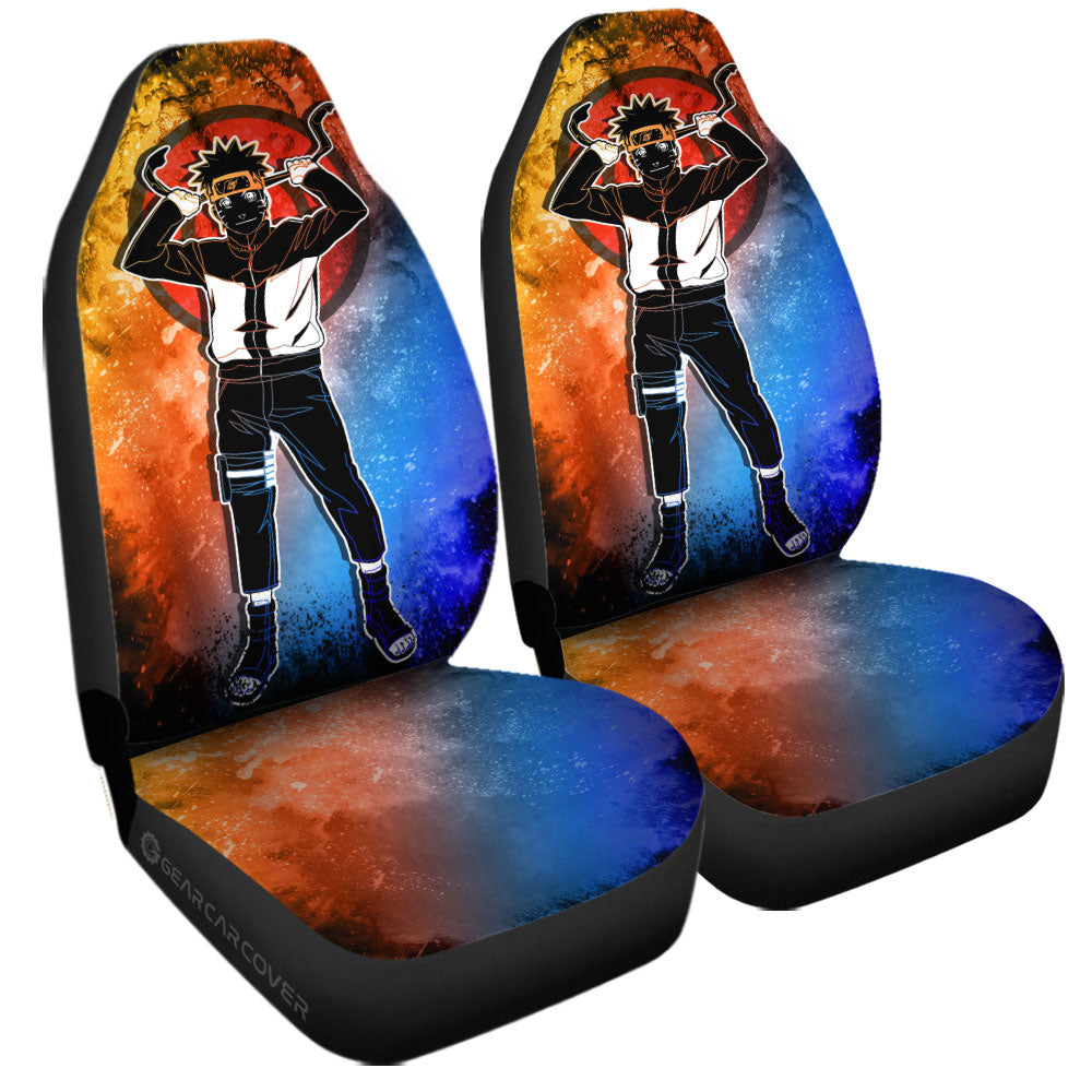 Uzumaki Naruto Car Seat Covers Custom Anime Car Accessories - Gearcarcover - 3