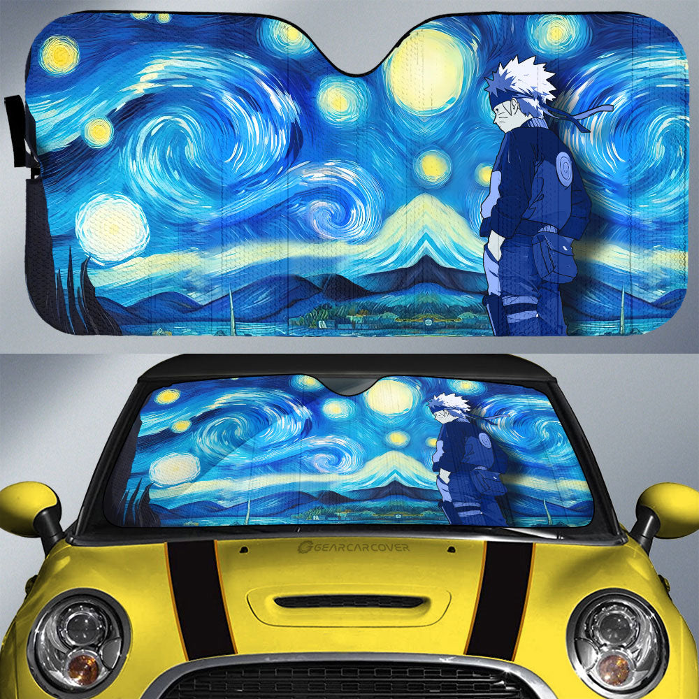 Uzumaki Naruto Car Sunshade Custom Starry Night Styles - Gearcarcover - 1