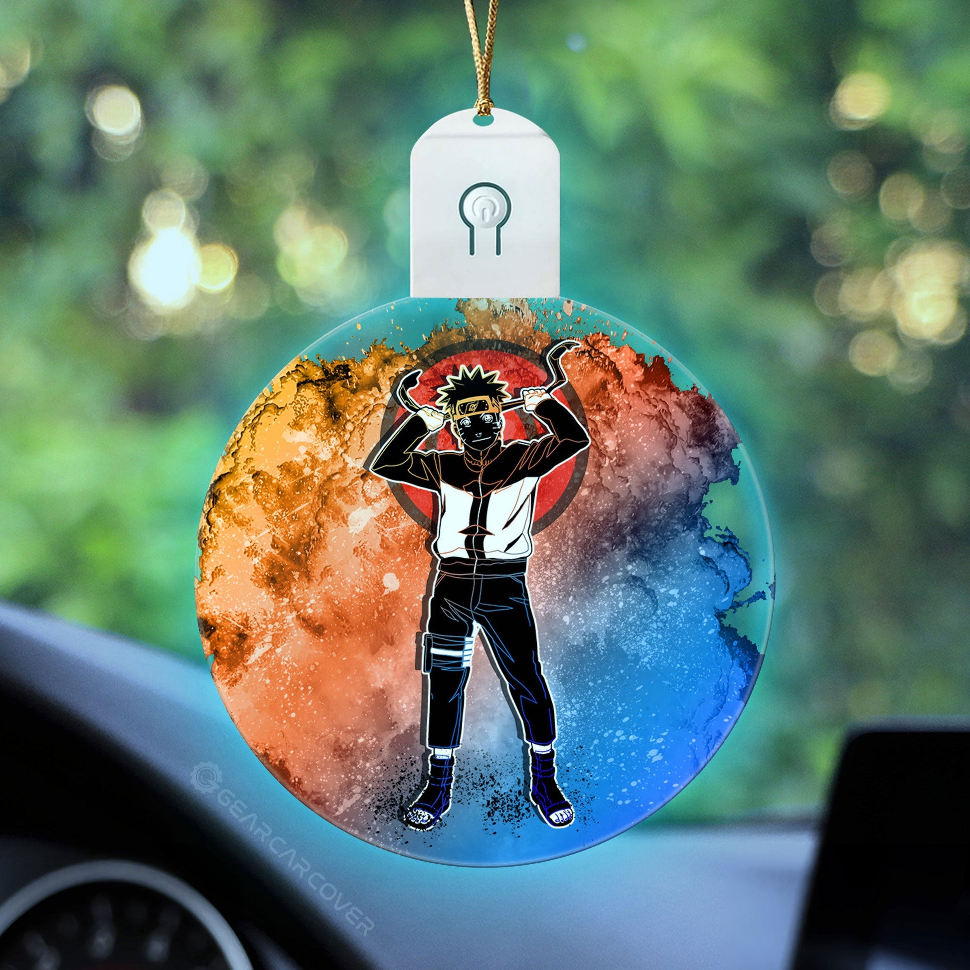 Uzumaki Naruto Led Ornament Custom Car Decorations - Gearcarcover - 2