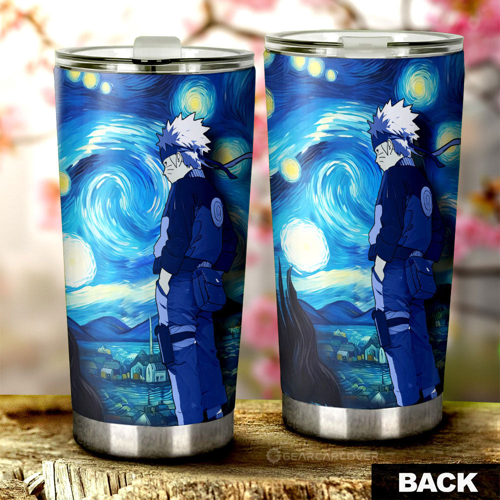 Uzumaki Naruto Tumbler Cup Custom Starry Night Styles - Gearcarcover - 2