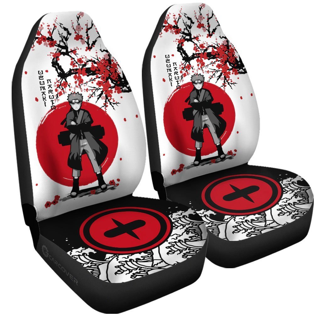 Uzumaki Sage Car Seat Covers Custom Japan Style Anime Car Accessories - Gearcarcover - 3