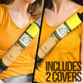 Uzumaki Seat Belt Covers Custom For Anime Fans - Gearcarcover - 2