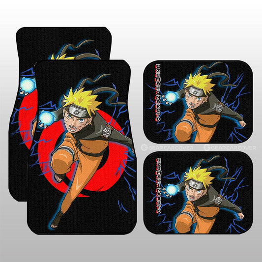 Uzumaki Shippuden Car Floor Mats Custom For Anime Fans - Gearcarcover - 1