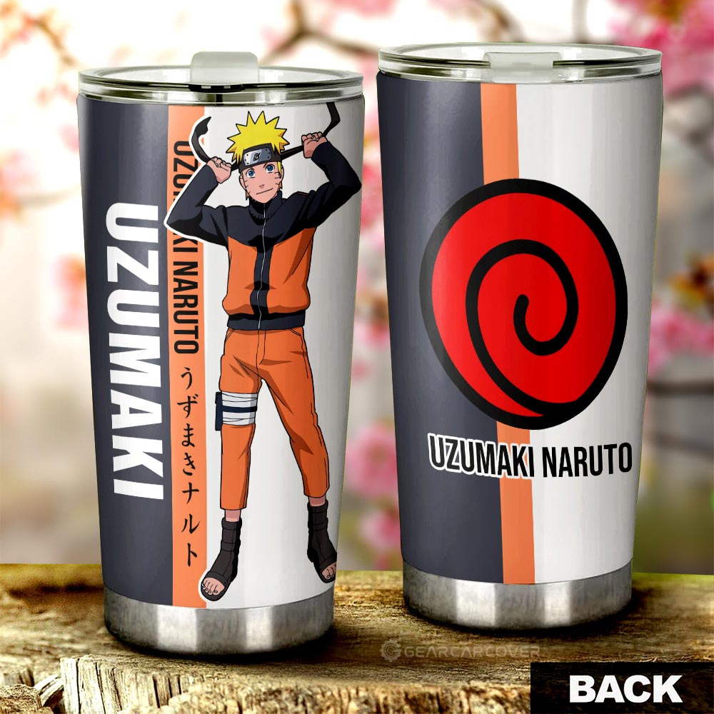 Uzumaki Tumbler Cup Custom Anime Car Accessories - Gearcarcover - 3