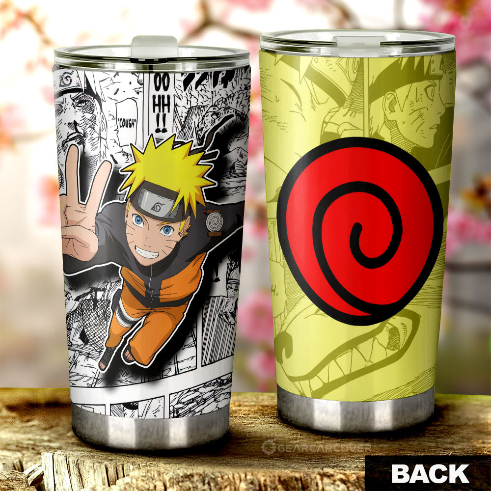 Uzumaki Tumbler Cup Custom Anime Car Accessories Mix Manga - Gearcarcover - 3