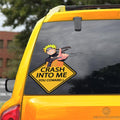 Uzumaki Warning Car Sticker Funny Custom Car Decor - Gearcarcover - 3