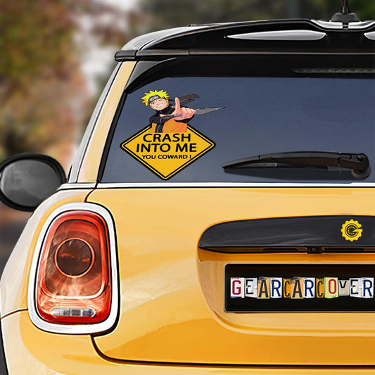 Uzumaki Warning Car Sticker Funny Custom Car Decor - Gearcarcover - 1