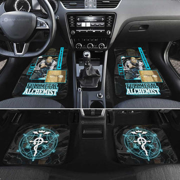 Van Hohenheim Car Floor Mats Custom Fullmetal Alchemist Anime - Gearcarcover - 1