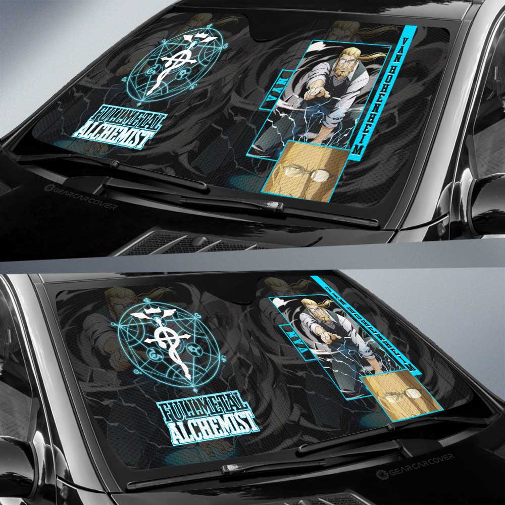 Van Hohenheim Car Sunshade Custom - Gearcarcover - 2