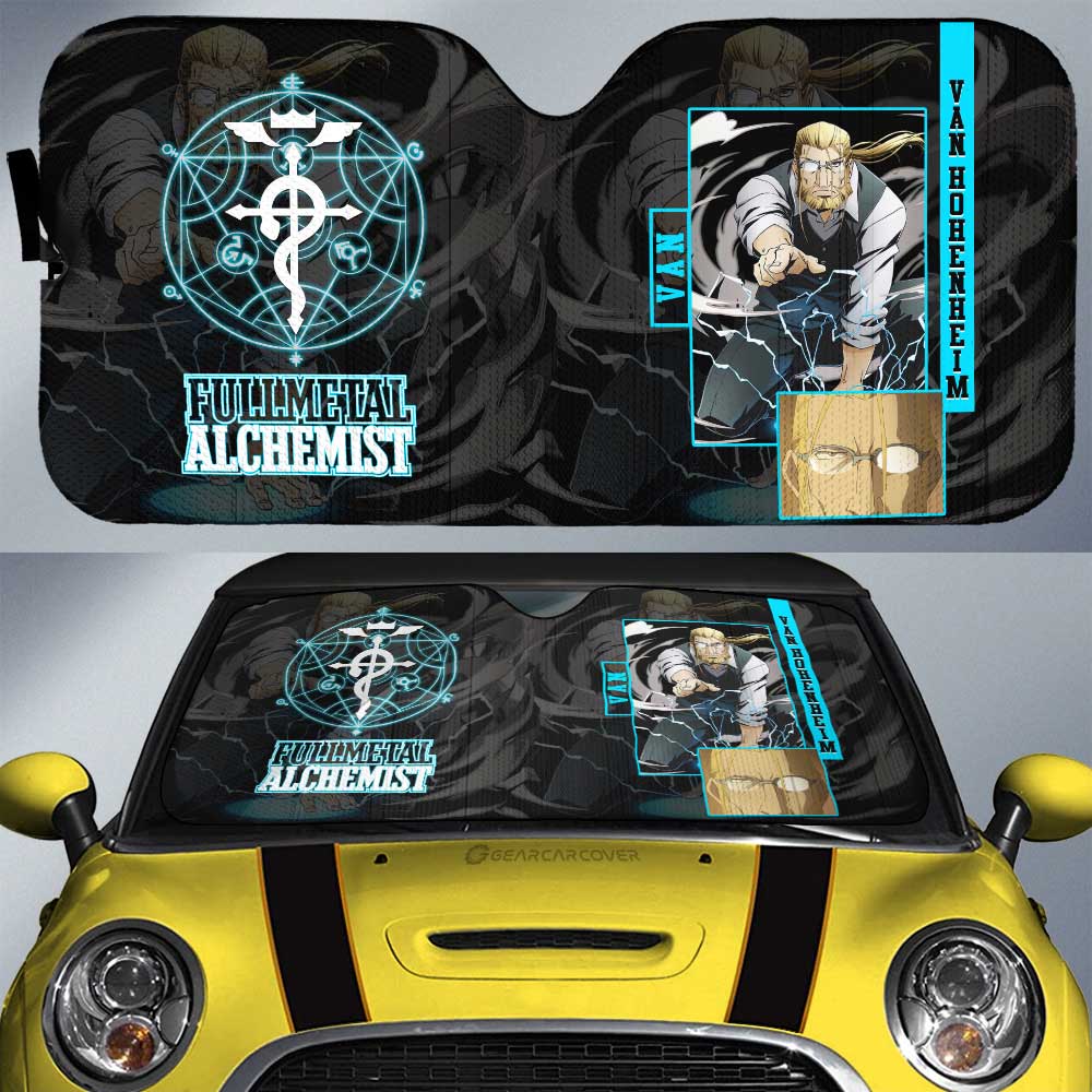 Van Hohenheim Car Sunshade Custom - Gearcarcover - 1