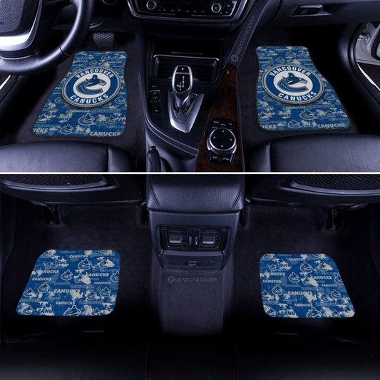 Vancouver Canucks Car Floor Mats Custom Car Accessories - Gearcarcover - 2
