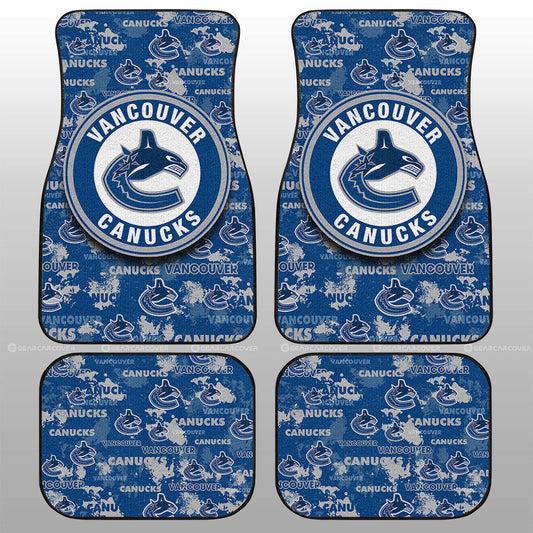 Vancouver Canucks Car Floor Mats Custom Car Accessories - Gearcarcover - 1