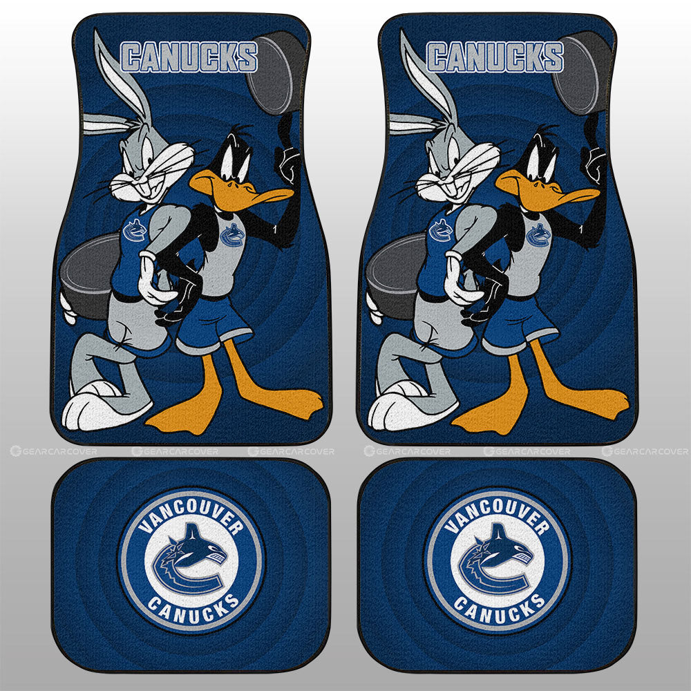 Vancouver Canucks Car Floor Mats Custom Car Accessories - Gearcarcover - 1