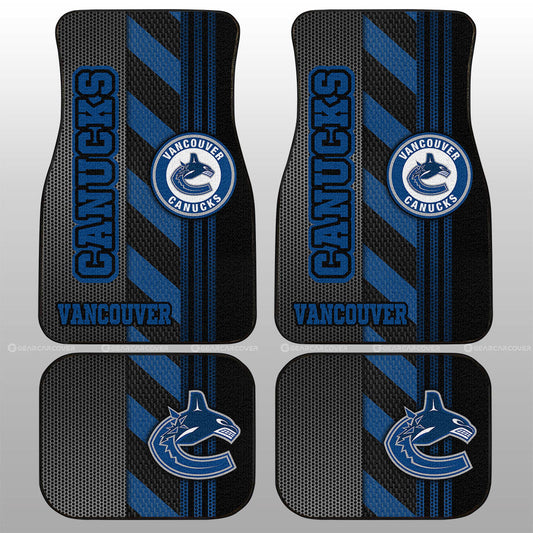 Vancouver Canucks Car Floor Mats Custom Car Accessories - Gearcarcover - 1